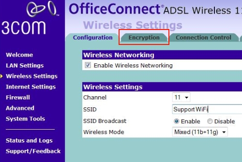 3com.com officeconnect adsl wireless